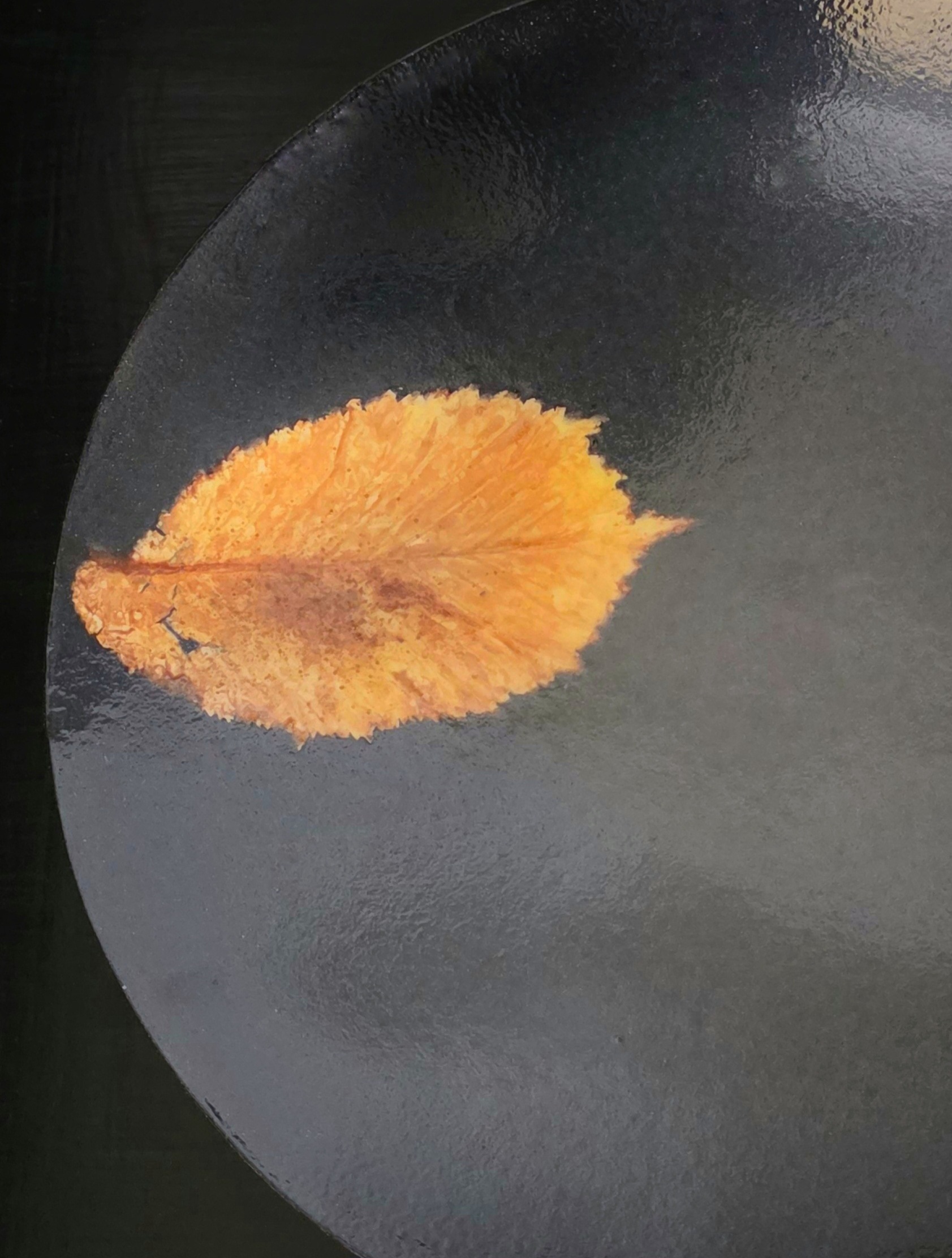 Autumn Plate Detail